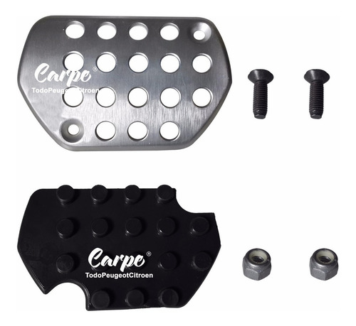 Kit 2 Pedalines Aluminio Citroen C4 Lounge Caja Automatica