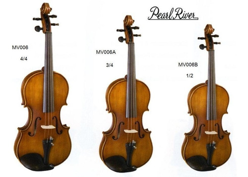 Violin Tipo Antiguo Pearl River Mv006 Estuche Arco Brea +