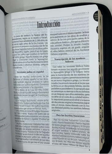Escrituras Version Israelita Nazarena Edicion 2023 Negro