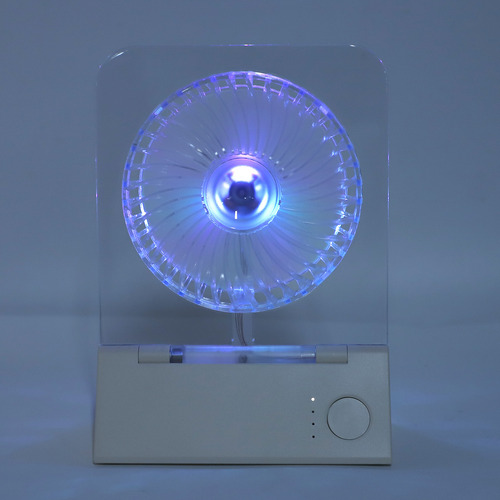 Ventilador De Escritorio Transparente De Escritorio Plegable