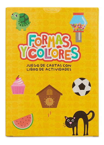 Formas Y Colores 50 Cartas + Libro De Actividades