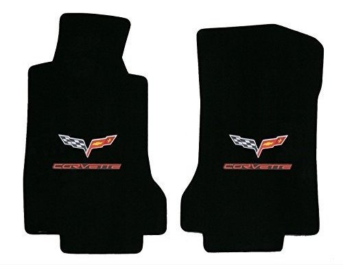 Alfombrilla, Tapete Para ******* C6 Corvette Ebony Black Flo