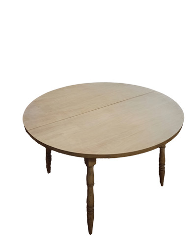 Mesa Extensible De Madera Estilo Windsor Marrón Claro Marrón Claro (Usado)
