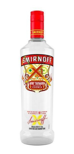 Imagen 1 de 1 de Vodka Smirnoff Spicy Tamarindo 750 Ml