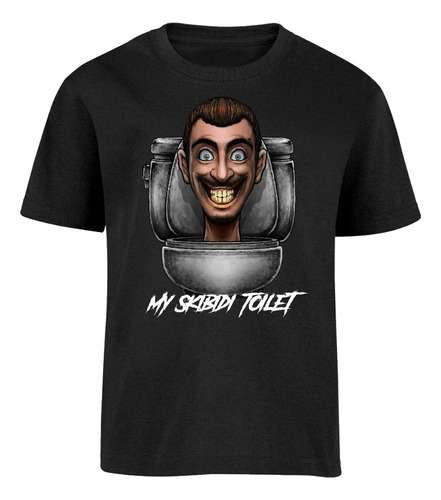 Playera Niño Skibidi Toilet T-shirt Mod7