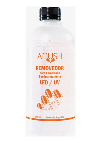 Removedor De Esmalte Semipermanente X500ml Anush