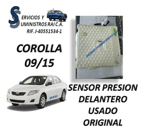 Sensor Presion Ocupante Asiento Corolla 05/15 Usado Original