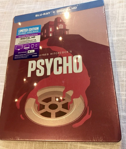 Psycho Bluray Original En Caja De Metal De Colección Nuevo