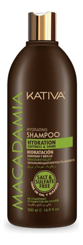 Shampoo Kativa 500ml Macadamia Hidratante C0808407