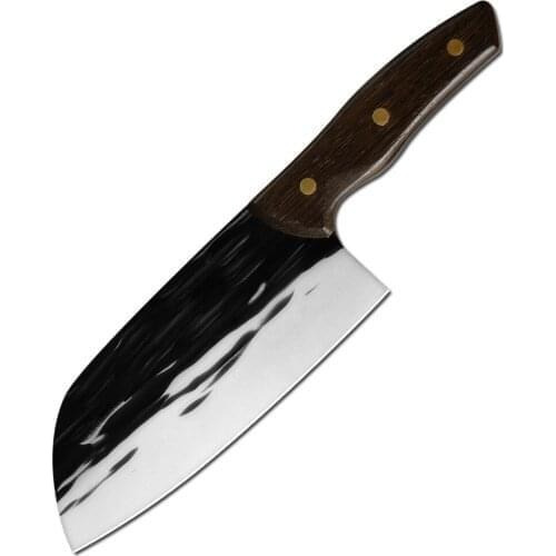 Hacha Cocina Acero Carnes Mango Cuchillo Chef Profesional 