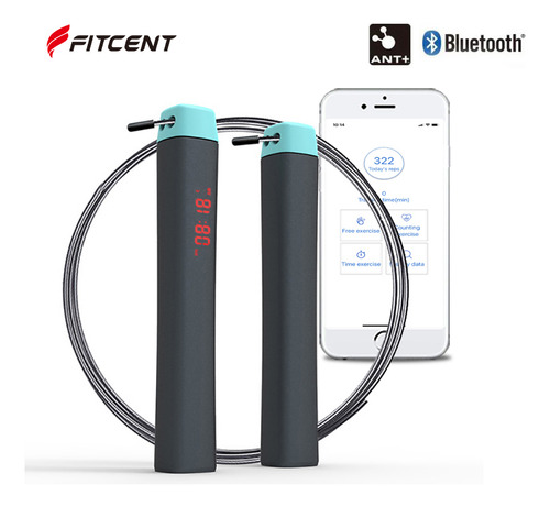 Salto Inteligente Bluetooth Para Saltar La Cuerda Con Contad