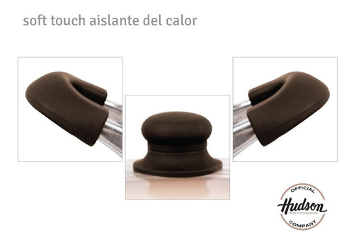 Imagen 9 de 11 de Cacerola Antiadherente Ceramico Hudson 20 Cm Color Cobre