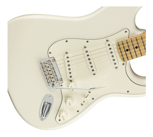 Imagen 7 de 7 de Guitarra eléctrica Fender Player Stratocaster de aliso polar white brillante con diapasón de arce