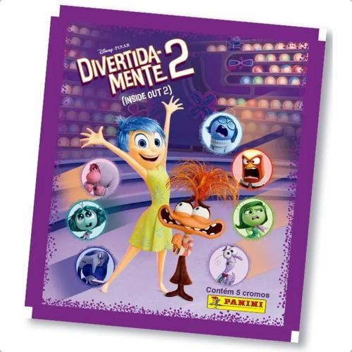 Kit 50 Figurinhas Sem Repetições Divertidamente 2 Panini