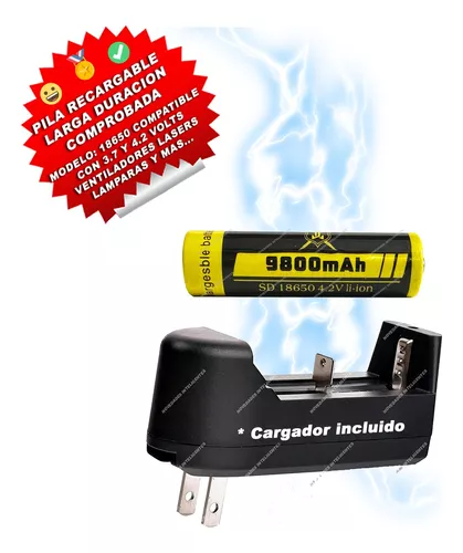 Bateria Recargable 18650 3.7v 9800 Mah – Electrónica y Más