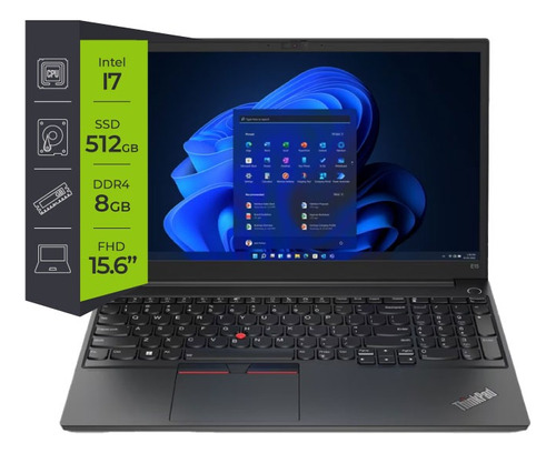 Notebook Lenovo Thinkpad E15 I7 1255u 8gb Ssd 512gb 15.6 Vnx