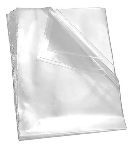 Saco Plástico Transparente 40x60 Esp.0,10 Com 1 Kg