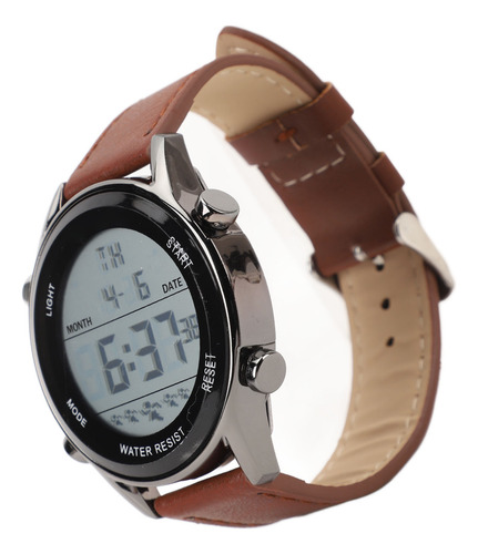 Reloj Digital Con Cronómetro Para Hombre, Calendario Con Dob