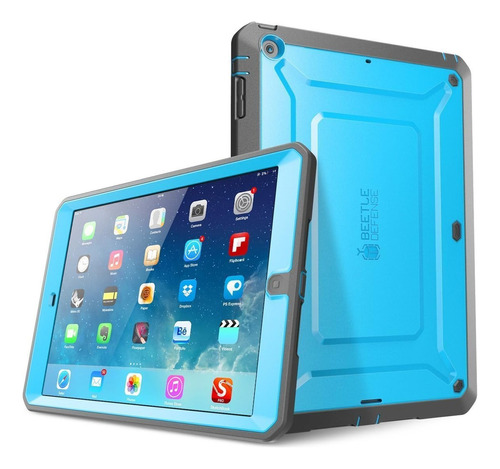 Funda Para iPad Air 4 Supcase Protector Rígido Híbrida Azul