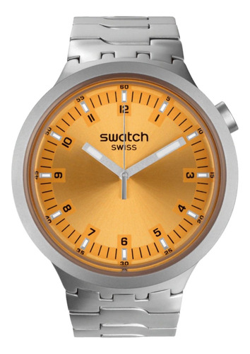 Reloj Swatch Unisex Big Bold Irony Sb07s103g Amber Sheen