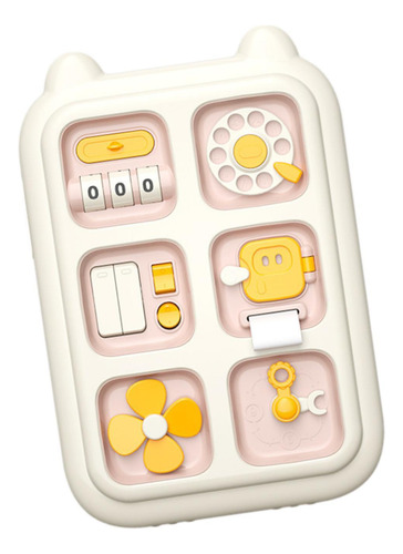 Tablero Ocupado Para Niños Pequeños, Desarrollo De Rosa