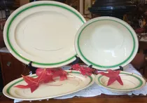 Comprar Antigua Vajilla Bandejas Ensaladera Despojador England N640