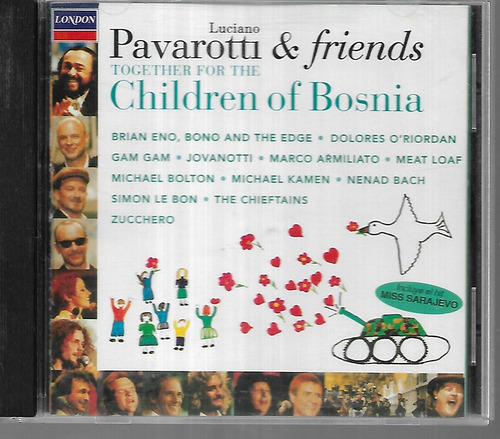 Pavarotti & Friends Album Together For Children Of Bosnia Cd