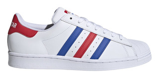 adidas zapatilla superstar rojas