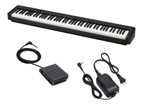 Piano Digital Casio Cdp S150 Preto C/ Fonte + Pedal Sustain