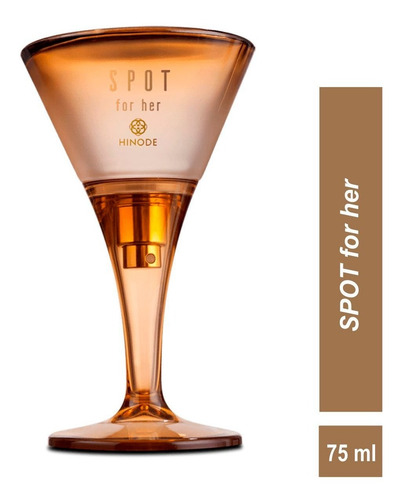 Imagem 3 de 7 de Perfume Spot For Her Feminino 75ml + Miniatura 15 Ml