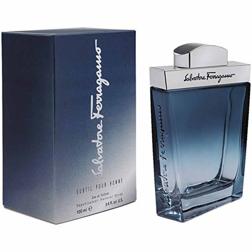 Subtil Pour Homme Por Salvatore Ferragamo 3,4 Oz 100ml Edt S