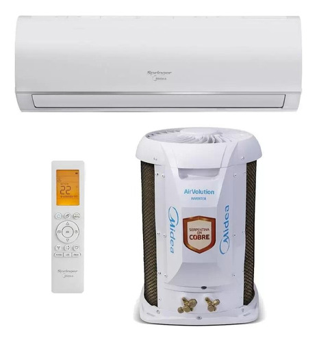 Ar Cond Split Springer Midea Airvolution 22.000 Btu F 220v