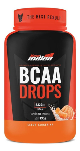 Bcaa Drops Mastigavel - 150 Tabletes New Millen