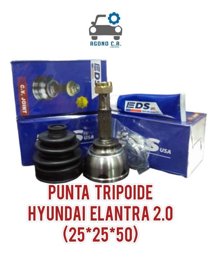 Punta Tripoide Hyundai Elantra 2.0 (25*25*50)
