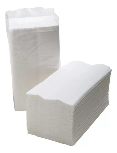Kit Com 10 Pacotes Papel Toalha 20x21 Interfolhadas 10.000