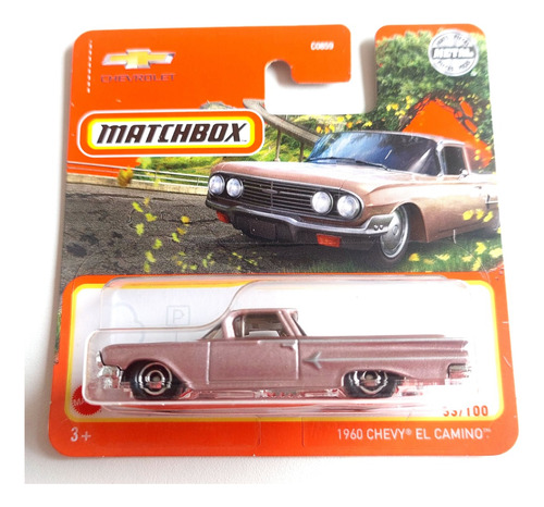 Camioneta Escala Colección Matchbox Chevrolet El Camino 1960