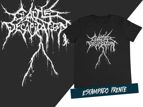 Camiseta Deathgrind Brutal Death Metal Cattle Decapitation 4