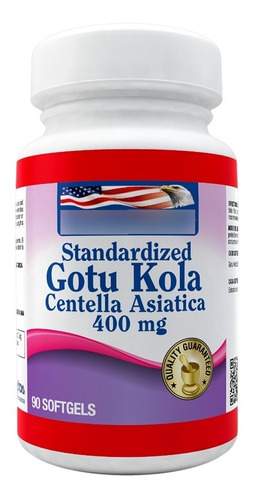 Gotu Kola Healthy America X90 Softgels Centella Asiática