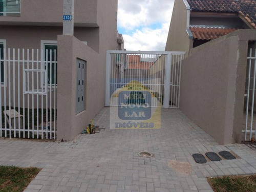 Sobrado À Venda, 80 M² Por R$ 260.000,00 - Cidade Industrial - Curitiba/pr - So0395