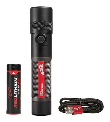 Linterna De Enfoque Giratorio Recargable Usb 1100l Milwaukee