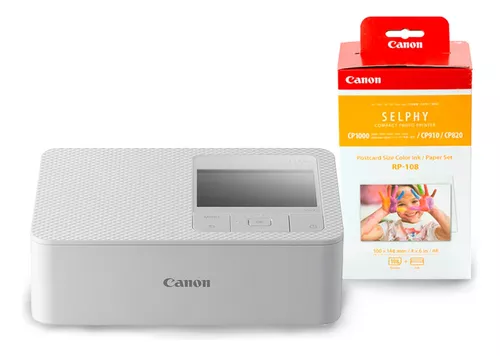 Impresora fotográfica compacta Canon SELPHY CP1500 (blanca) - Foto del  Recuerdo