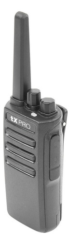 2 Radio Portátil Vhf, 5w De Potencia, Scrambler De Voz Color Negro