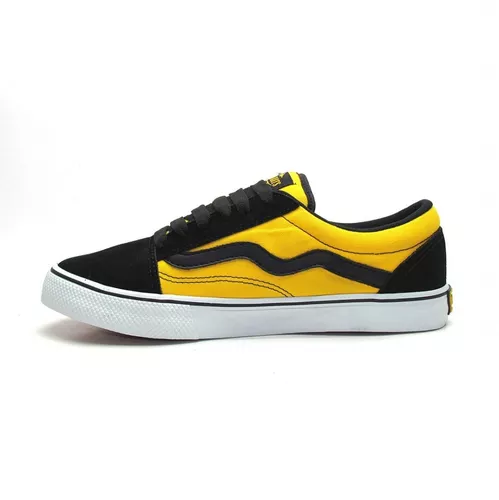 Tênis Mad Rats Skate Old School Areia Amarelo em Promoção na Americanas