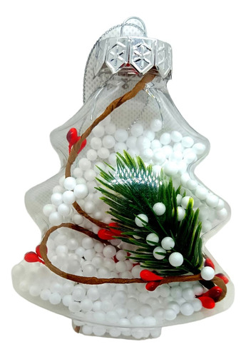 Set 12 Esferas Navideñas 11 Cm Adornos Arbol Navidad