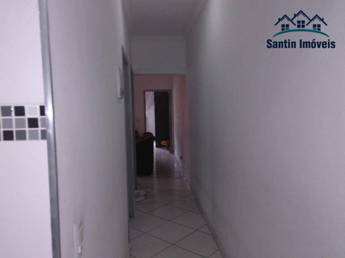Imagem 15 de 21 de Casa Térrea Coberta Com Laje Com 3 Dormitórios,03 Vagas De Garagem À Venda, 140 M² Por R$ 335.000 - Condomínio Maracanã - Santo André/sp - Ca0126
