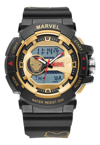 Reloj Inteligente Marvel Spiderman Iron Man Smart Watch A