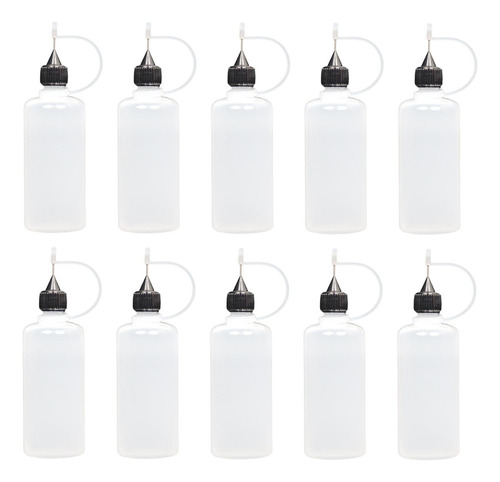 10 Uds. Botellas Con Punta De Precisión, Botellas 60ml