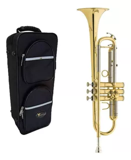 Trompete Eagle Laqueado Tr504 Sib + Case