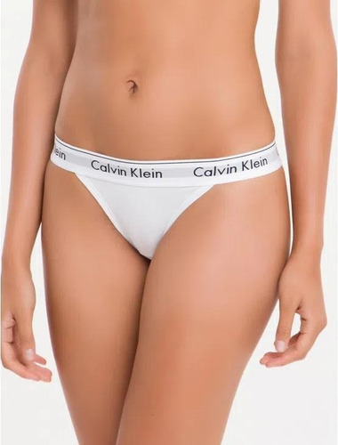 Calcinha Tanga String Algodão Calvin Klein Original