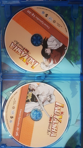 Inuyasha The Final Act Blu Ray Latino